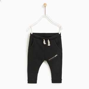 Zara Plush Biker Pants